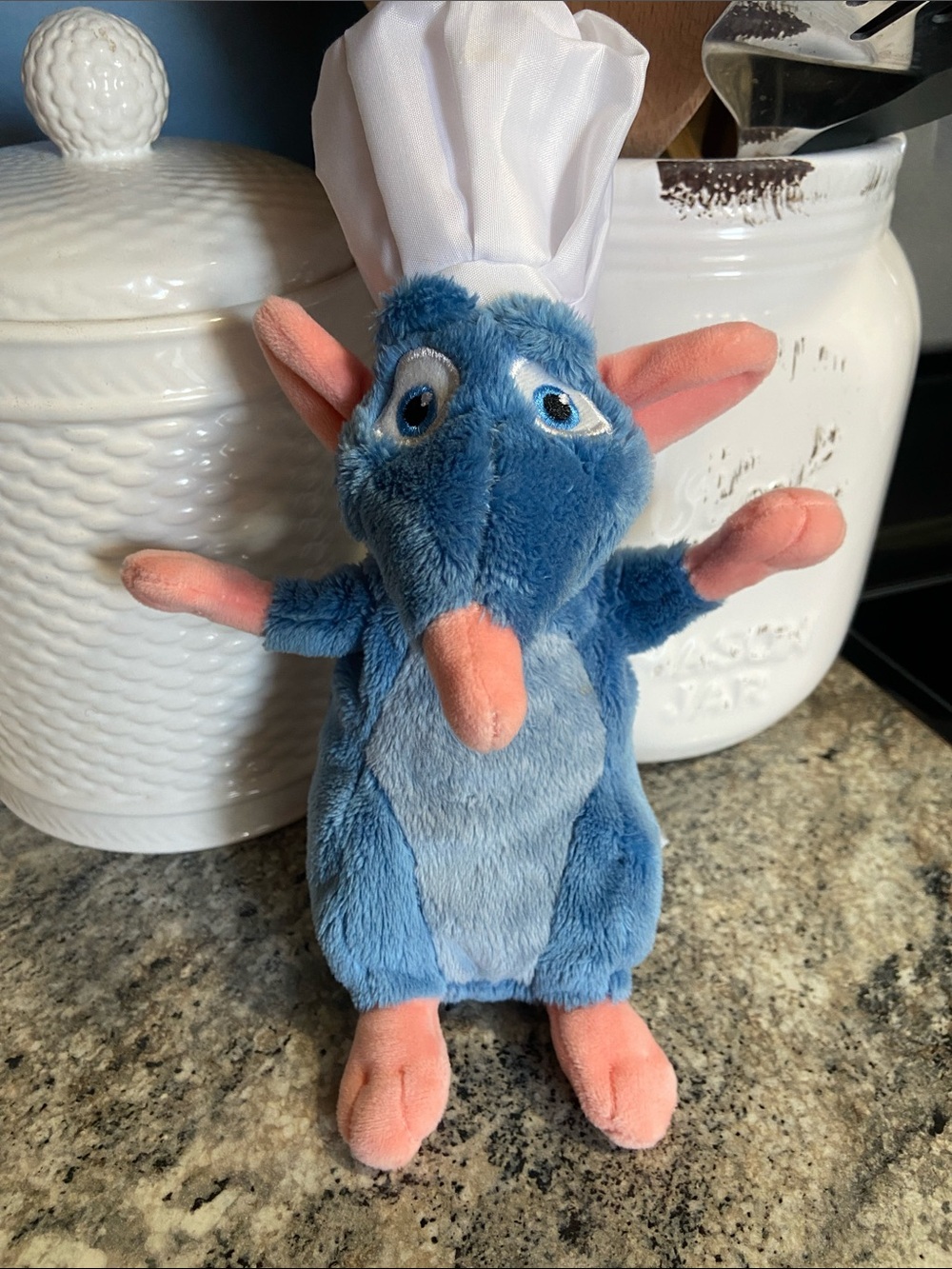 Disney Pixar Ratatouille Chef Remy Plush Stuffed Animal Toy